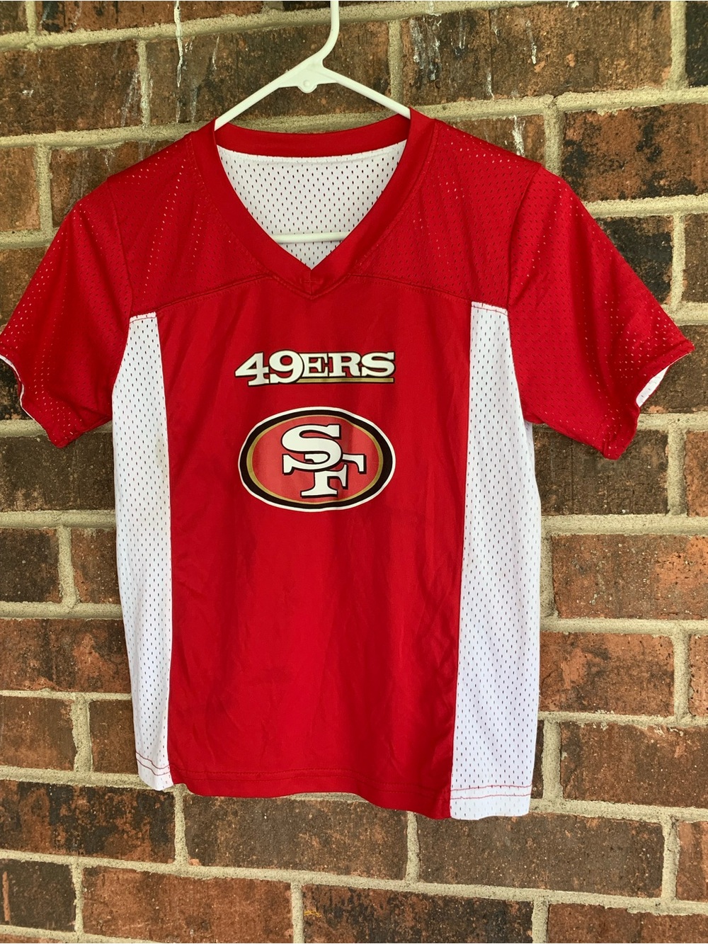 Augusta Sportswear Youth Red & White Athletic Jersey